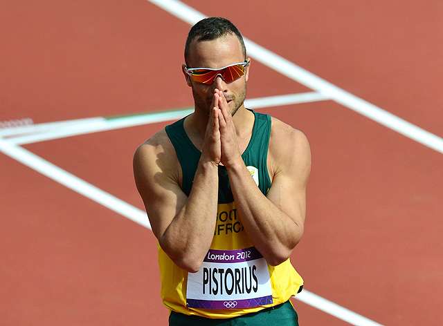 Oscar Pistorius has mentioned how sometimes he feels at risk in South Africa, and it's not uncommon for individuals to own firearms.